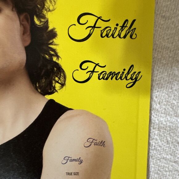 Inkbox Temporary‎ Tattoos, Travis Barker, Faith, Family - Picture 2 of 3